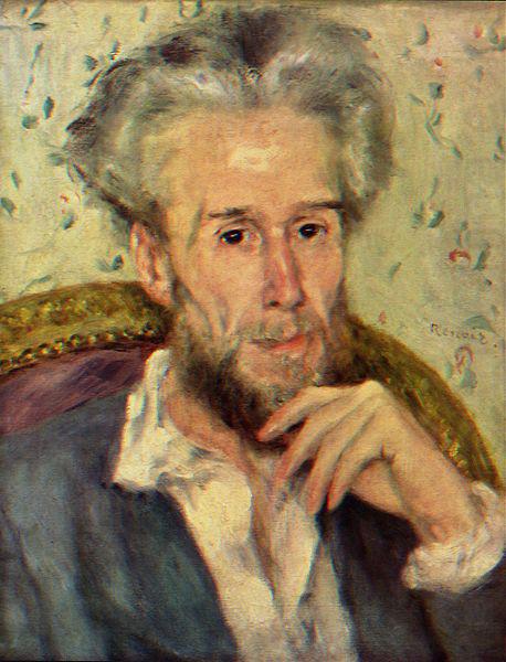 Portrat des Victor Chocquet, Pierre-Auguste Renoir